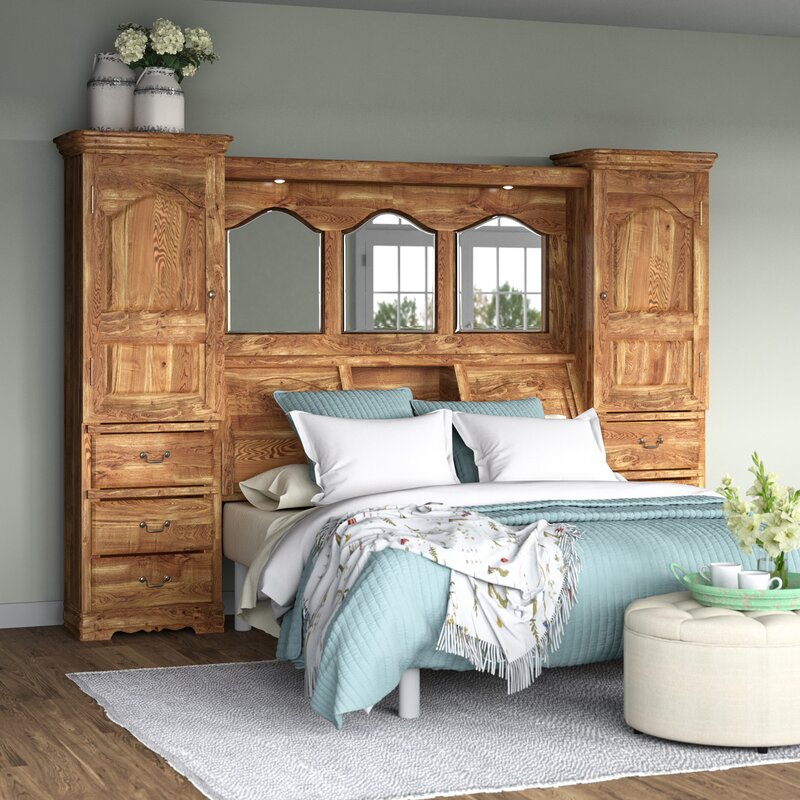 Bebe Furniture Country Heirloom Bookcase Headboard & Reviews | Wayfair